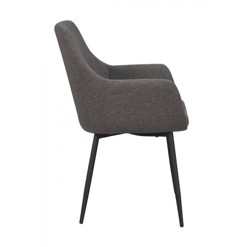 RO Reily Arm Chair Grey/Black